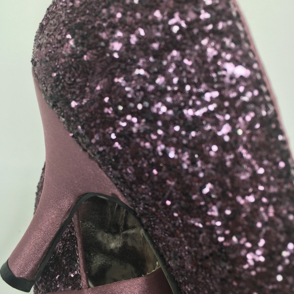 Platinum Collection by Jade Purple  Glitter Satin - Picture 15 of 16